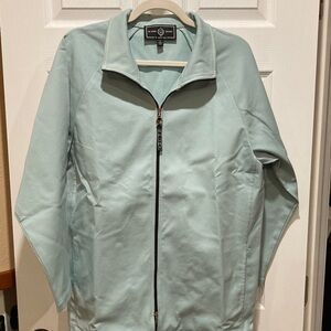 St. John Sport Women’s Light Blue Zip-Up Jacket